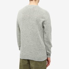 Country Of Origin Men's Supersoft Seamless Crew Knit in Silver Grey