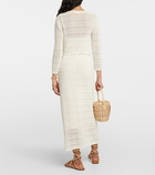 Zimmermann Ginger ribbed-knit midi dress