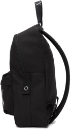 Valentino Garavani Black Nylon 'VLTN' Backpack