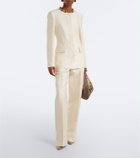Joseph Myra cotton, linen, and silk-blend blazer