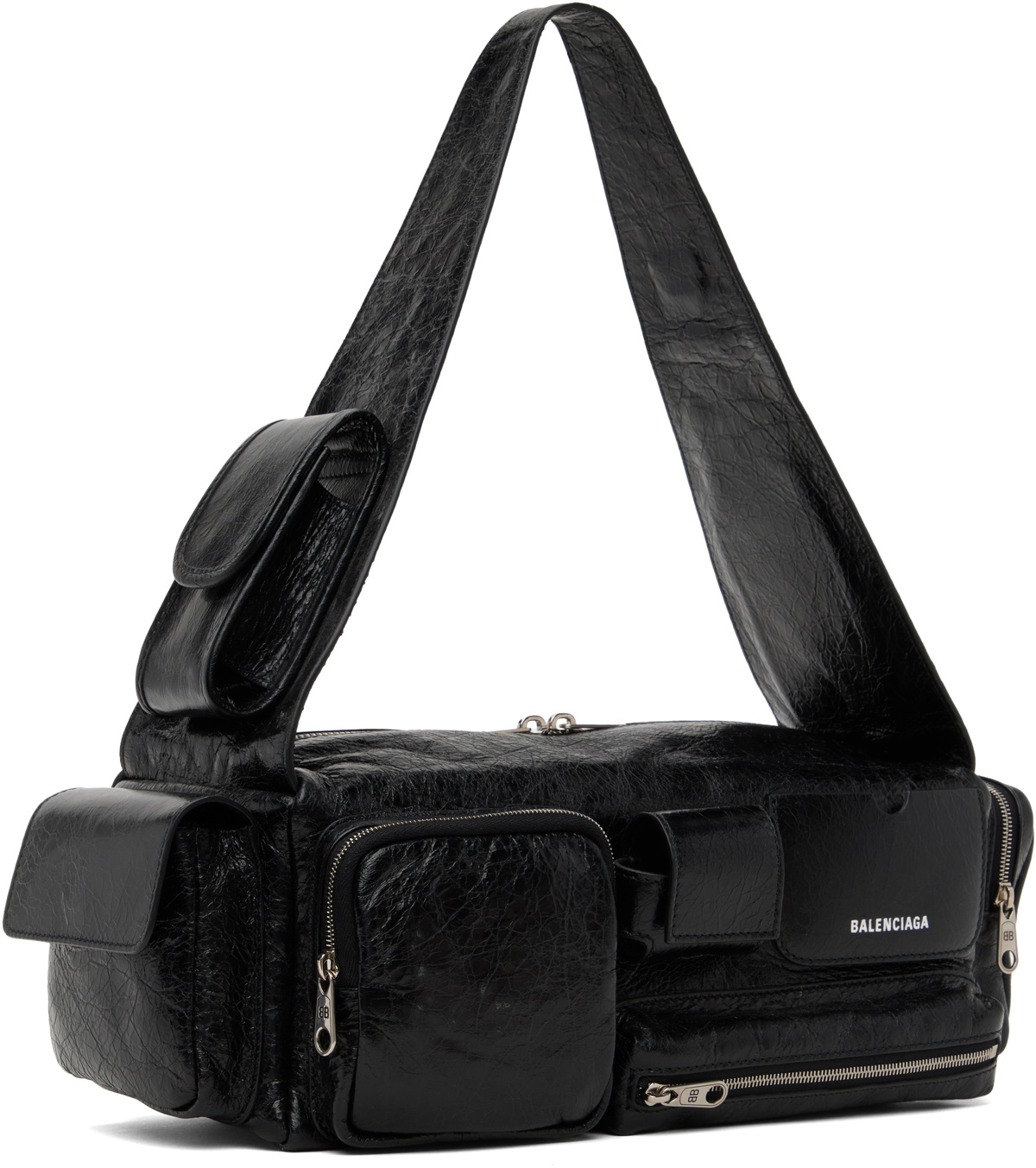 Balenciaga Black Small Superbusy Sling Bag