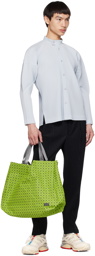 Bao Bao Issey Miyake Green Cart Tote