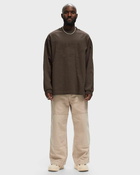 Fear Of God Essentials Essentials L/S Tee Brown - Mens - Longsleeves