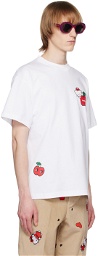 Soulland White Hello Kitty Edition Apple T-Shirt