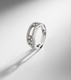 Messika Move Classique 18kt white gold ring with diamonds