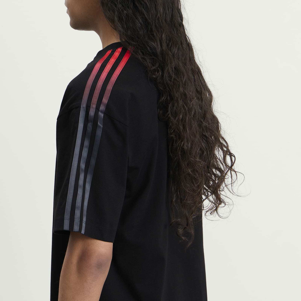 Y-3 Men's Gradient Stripes T-Shirt in Black