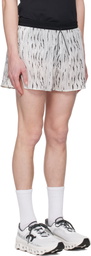 OVER OVER Gray Track Shorts