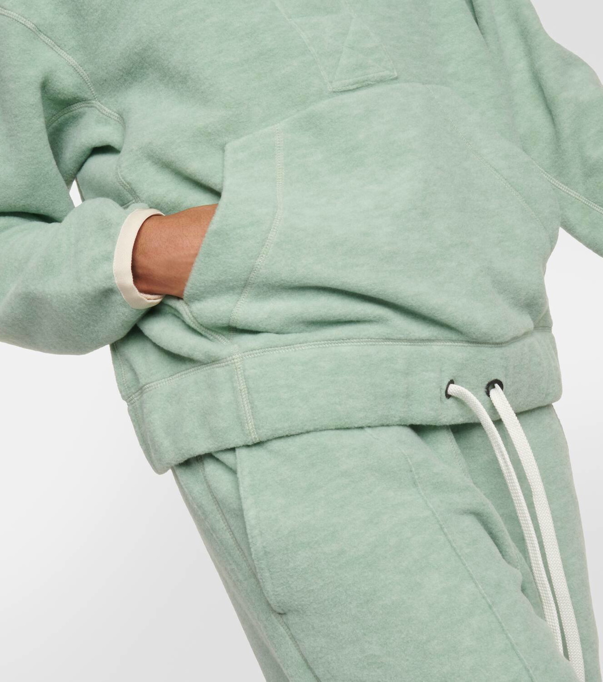 Moncler Grenoble Appliqué fleece hoodie