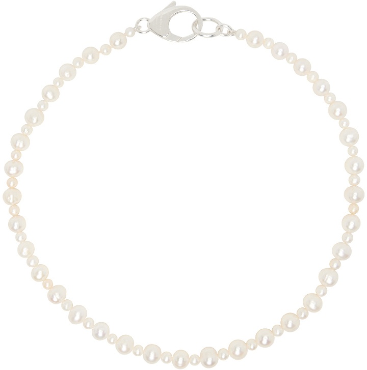 Photo: Hatton Labs White Pebble Pearl Necklace