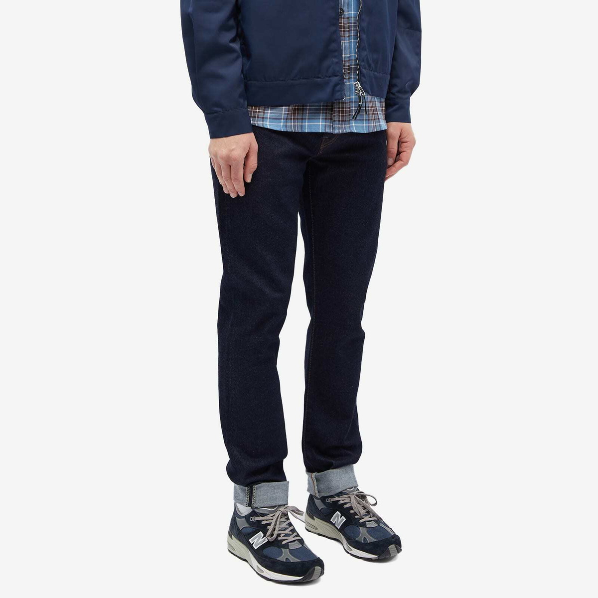 Edwin Men's Slim Tapered Jean in Blue Rinsed Edwin