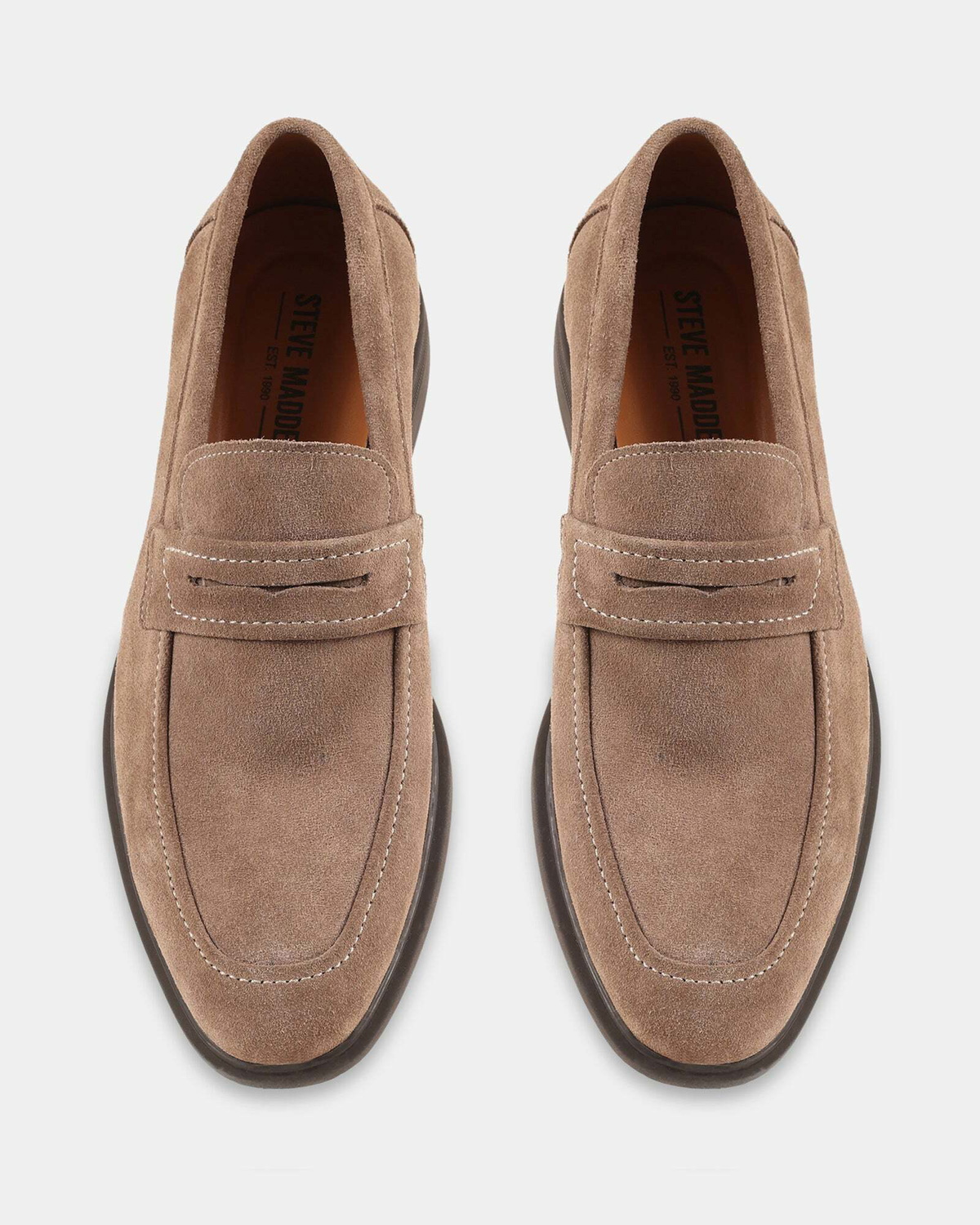 Steve Madden Yanis Loafers in Taupe