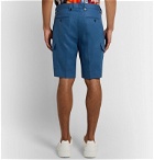 Dolce & Gabbana - Linen Shorts - Blue