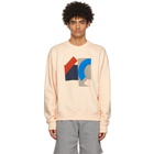 Kenzo Pink Oversized Sport Logo Sweatshirt