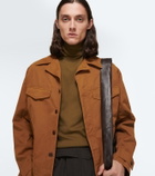 Lemaire Cotton jersey turtleneck top