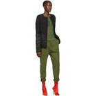 Haider Ackermann Black Quilted Contrast Jacket