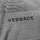 Versace Check Print Down Jacket