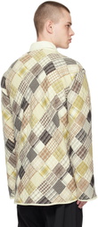 XENIA TELUNTS Brown Patchwork Jacket