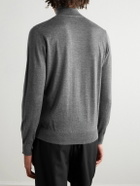 Zegna - Cashmere and Silk-Blend Rollneck Sweater - Gray