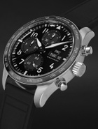 IWC Schaffhausen - Pilot's Watch Automatic Chronograph AMG 42.5mm Titanium and Rubber Watch, Ref. No. IW388305