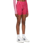 adidas x IVY PARK Pink Monogram Cycling Shorts