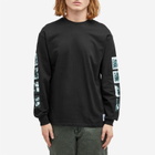 RASSVET Men's Flower L/S T-Shirt in Black