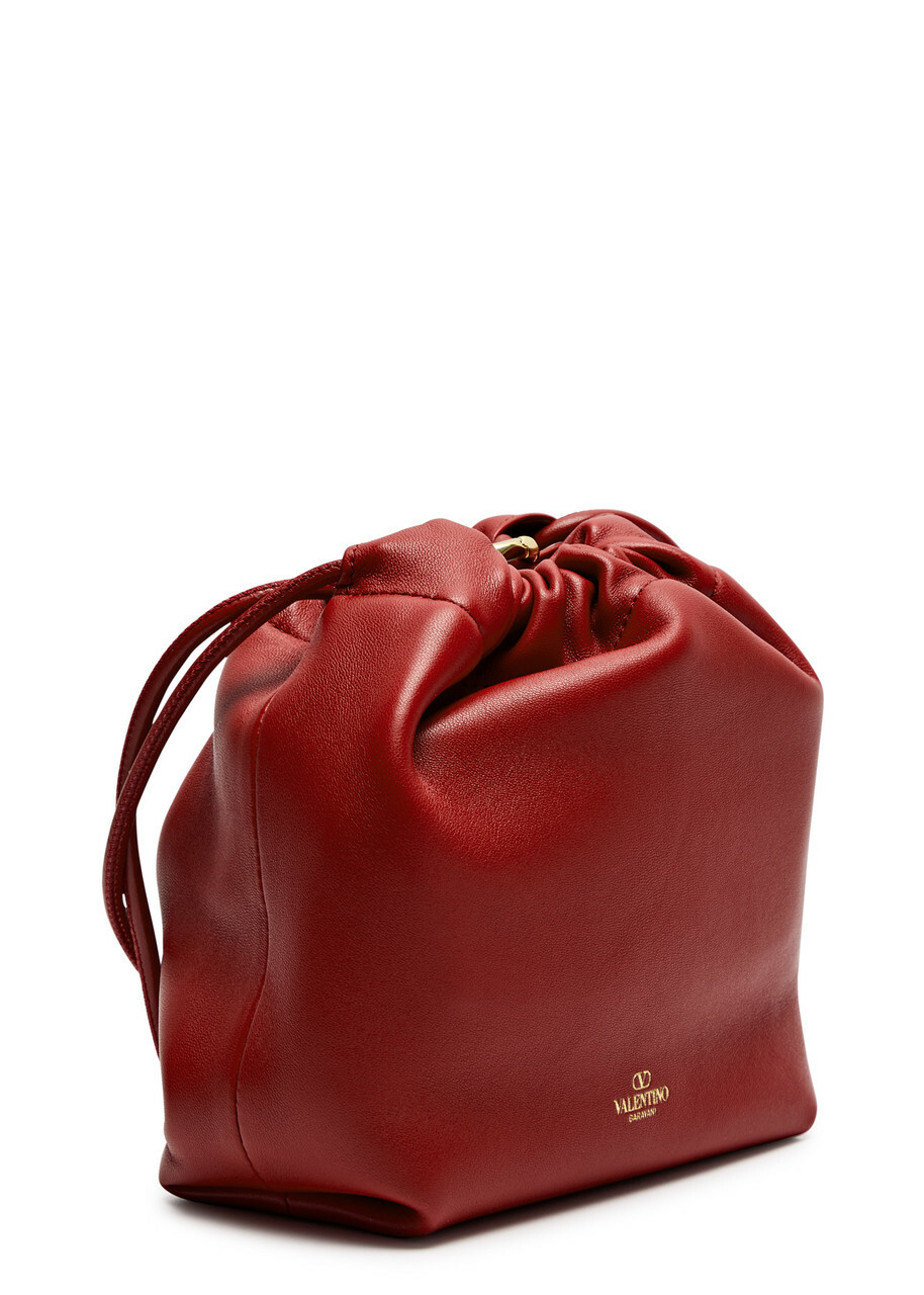Valentino Garavani VLogo Pouf Mini Leather Shoulder bag