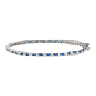 Hatton Labs SSENSE Exclusive Navy and White Tennis Bracelet