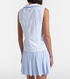 Varley Marit argyle polo shirt