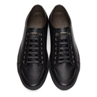 Brioni Black Leather Classic Sneakers