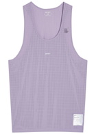 Satisfy Space-o Singlet Stretch-jersey Running Tank top Purple
