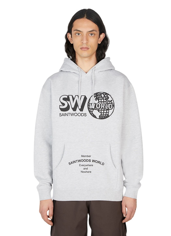 Photo: Saintwoods World Member Hooded Sweatshirt