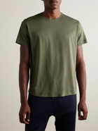 Loro Piana - Silk and Cotton-Blend T-Shirt - Green