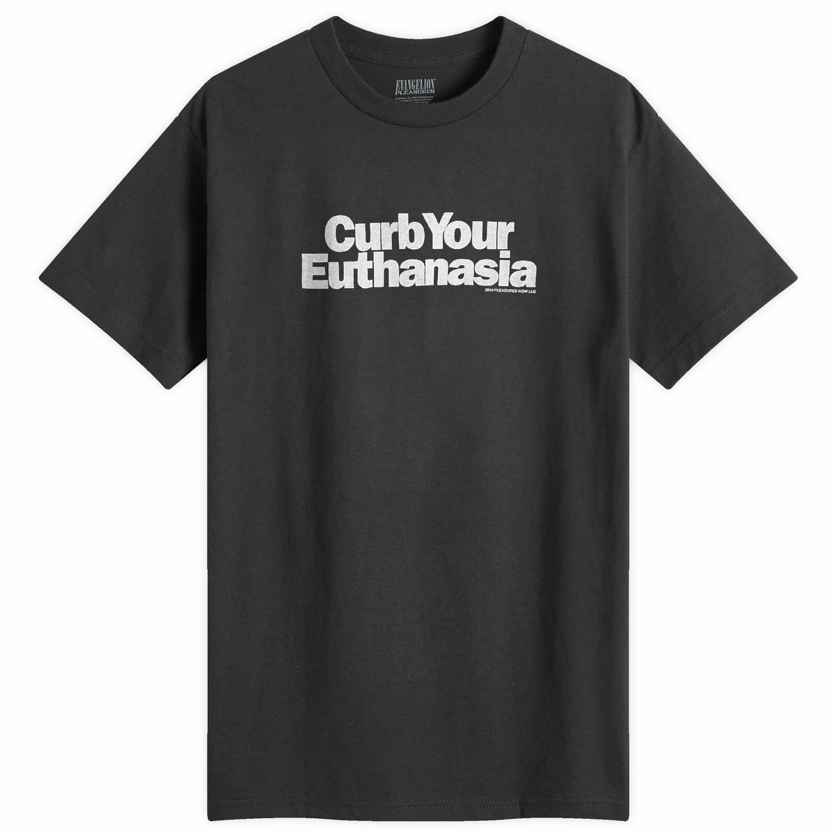 Pleasures Men's Curb T-Shirt in Black PLEASURES
