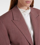 Bottega Veneta Wool and linen-blend blazer