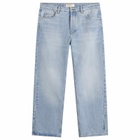 Studio Nicholson Men's Riso 90's Jean in Bleached Wash