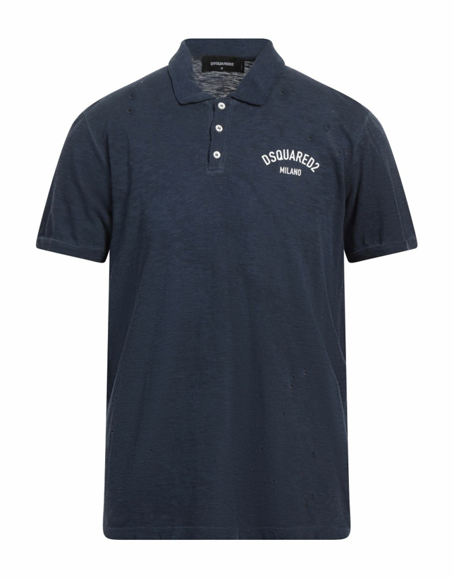Photo: Dsquared2 Mens Polo shirt in Navy