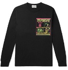 Cav Empt - Circumstances Printed Cotton-Jersey T-Shirt - Black