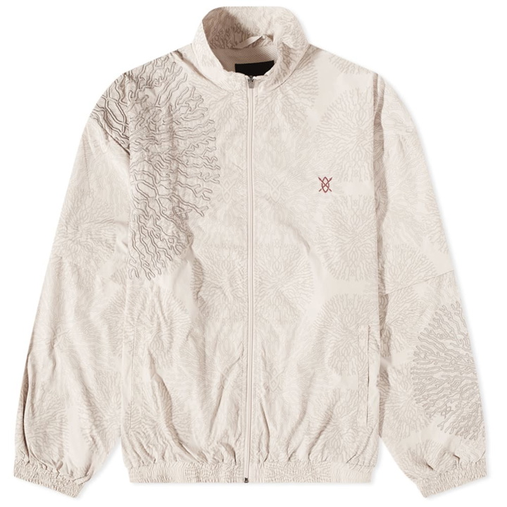 Photo: Daily Paper Men's Pearce Track Jacket in White Sand