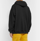 Fear of God - Loopback Cotton-Jersey Zip-Up Hoodie - Black