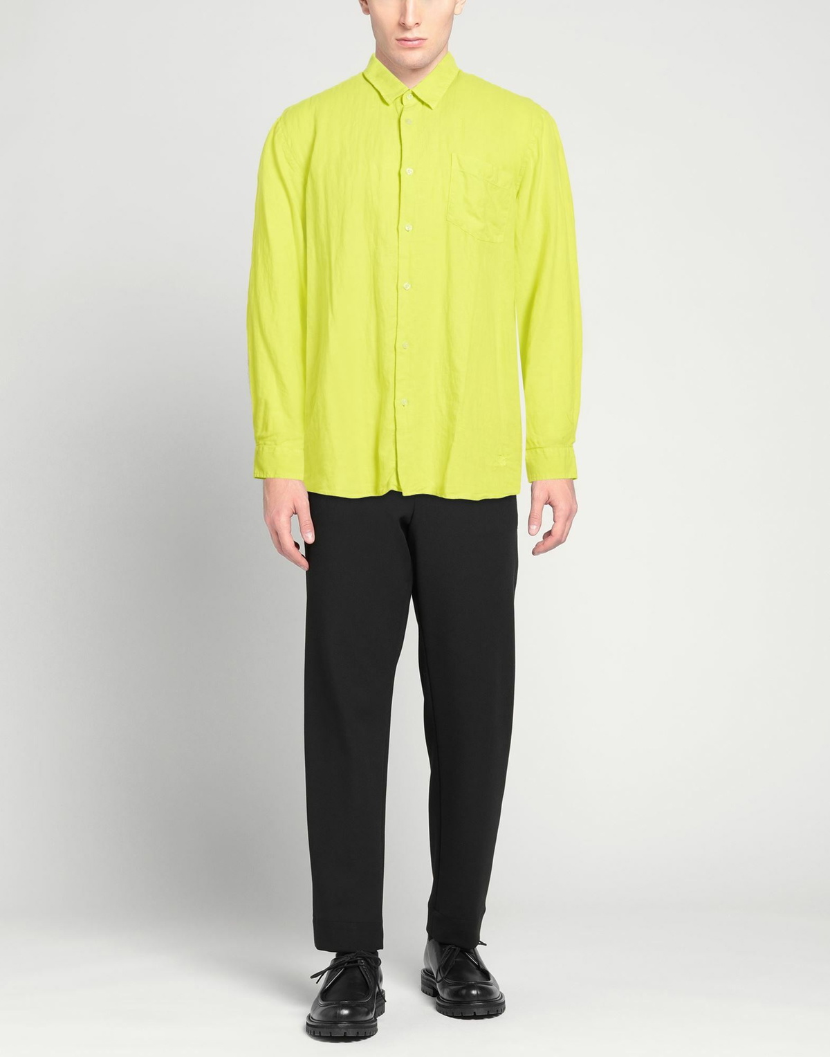Vilebrequin Mens Shirt Lime in Green
