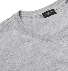Hanro - Mélange Cotton-Jersey T-Shirt - Light gray