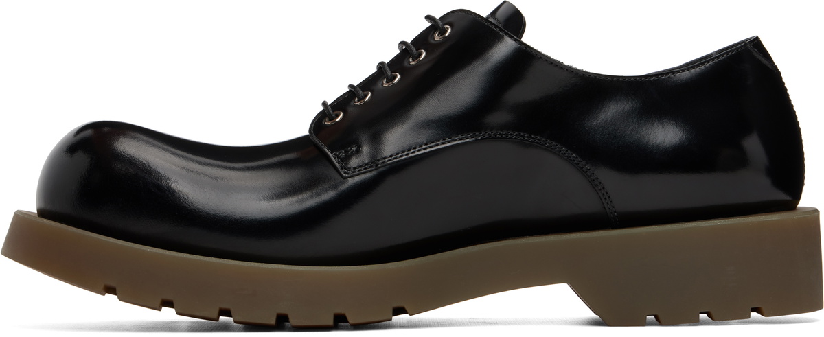 Jil Sander Black Lace Up Derbys