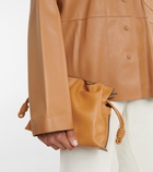Loewe - Flamenco Mini leather clutch