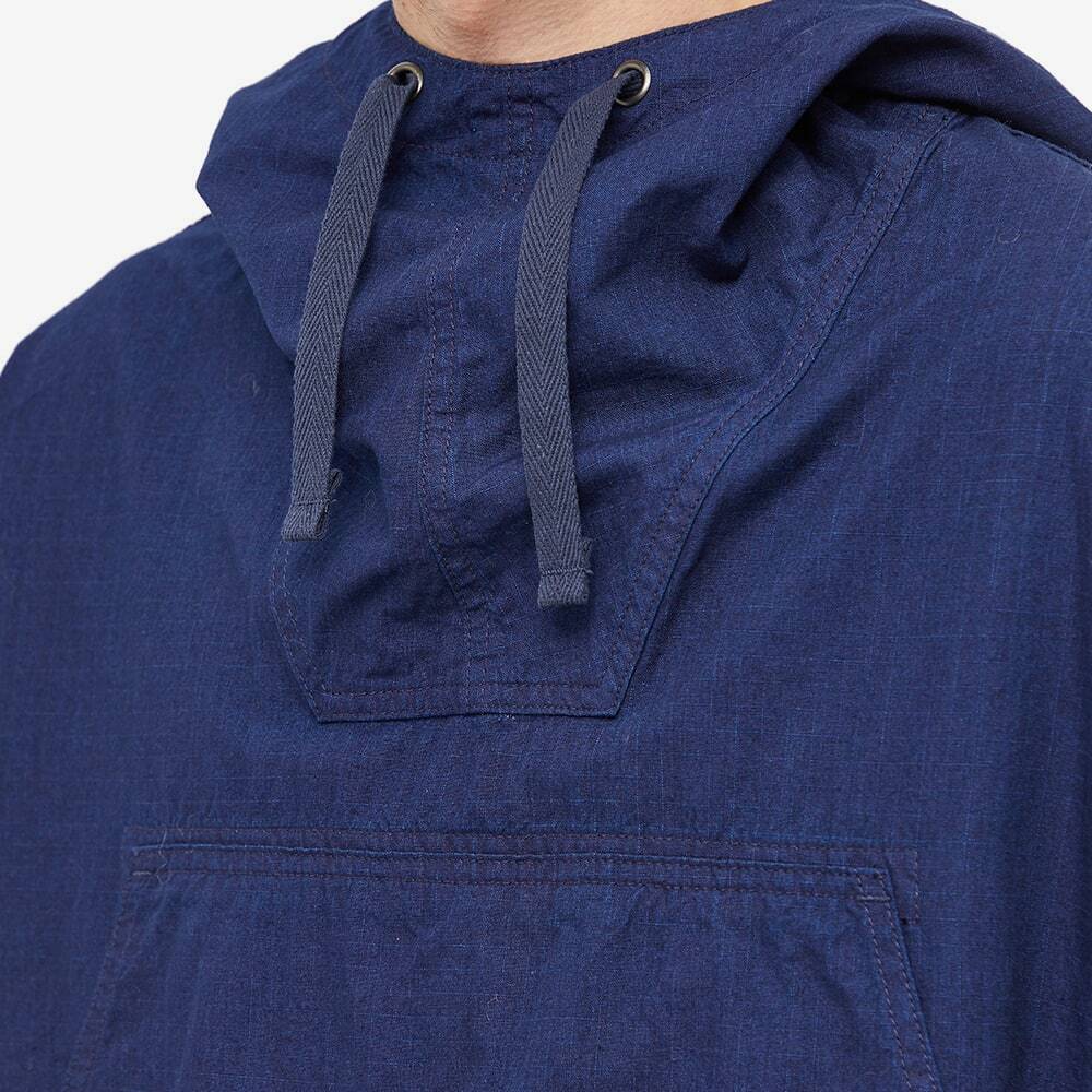 Beams Plus Men's MIL Rip Stop Smock in Indigo Beams Plus
