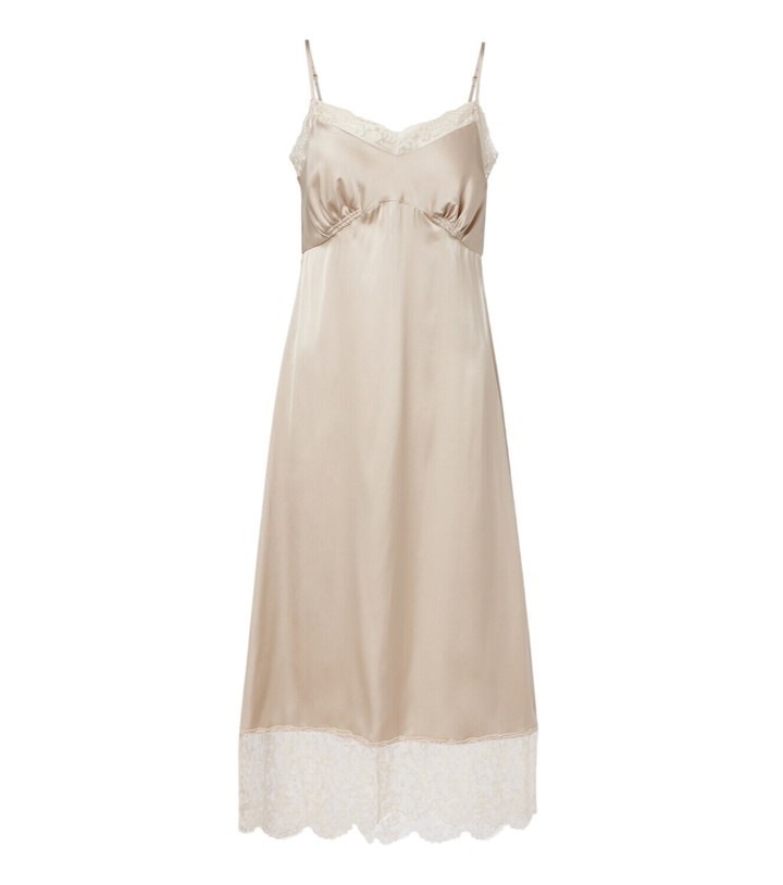 Photo: Simone Rocha Satin slip dress