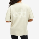 Adanola Women's Performance Washed Boxy T-Shirt in Grey