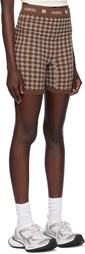 AMIRI Brown MA Quad Seamless Sport Shorts