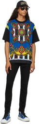 Versace Jeans Couture Black Regalia Print T-Shirt