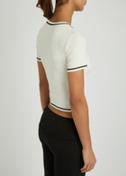 Tala Ultralite Active Logo Stretch-jersey T-shirt Ivory
