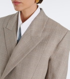 Bottega Veneta Checked double-breasted wool blazer